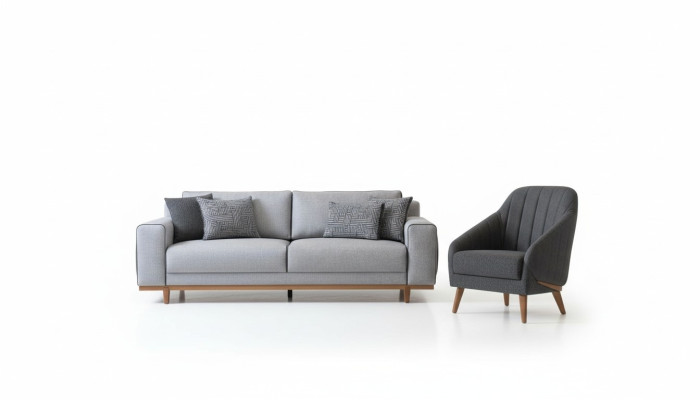 Sofasets Dīvāns Polster Trešvietīgs Dīvāns 3+1 Sofasets Dzīvojamā Istaba