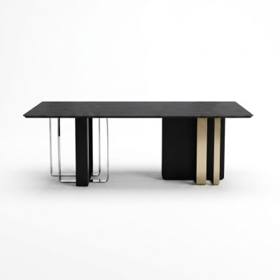 Melns koka virtuves galdi ēdamistaba galds ēdamistabas stils ēdamgalds 180x90