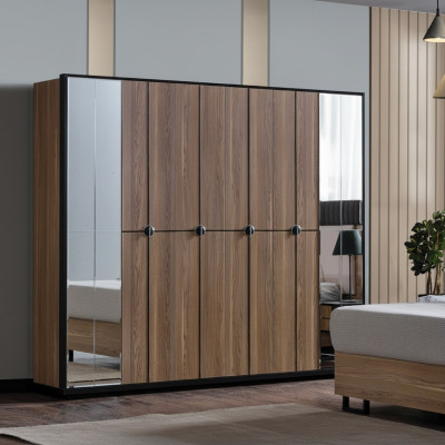 Skapis Skapji Skapis Dizains Koks 246 cm Moderna Mēbeles Jauna