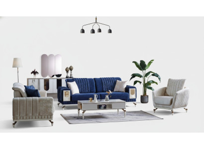 Sofas komplekts 3+3+1 sēdvietu mēbeļu luksusa komplekts Moderns jauns 3 gabalu komplekts