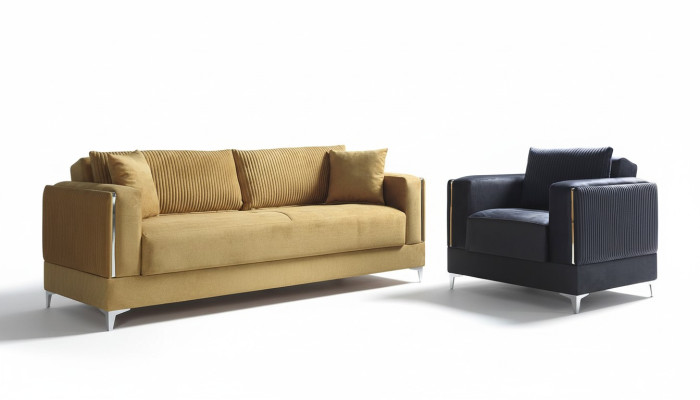 Sofas komplekts 3+1 sēdvietu modernais relaksējošais krēsls modernais stils 2 gab. luksuss jauna dzīvojamā istaba jauna
