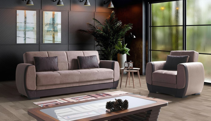 Sofa komplekts 3+1 sēdētspējas Tekstils koka mēbeles 3 sēdvietu moderns krēsls Jauns Komplekts Jauns Set.
