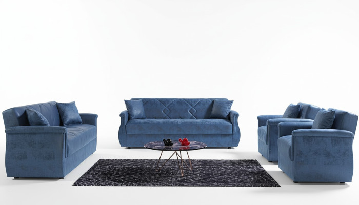 Sofas komplekts 3+2+1+1 koka mājās luksusa sofa Moderns audums komplekts ES
