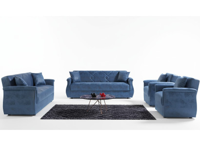 Sofas komplekts 3+2+1+1 koka mājās luksusa sofa Moderns audums komplekts ES