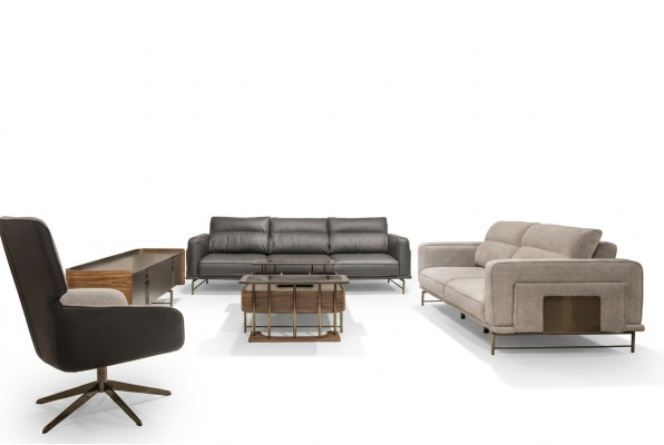 Sofas komplektā 4+3+1 dzīvojamā istaba luksusa sofa Moderna Jauna pilnībā Moderna