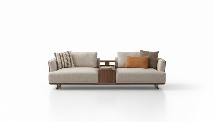 Mūsdienīgā sofa 3-vietīga atpūtas sofa, luksusa 3-vietīga sofa dzīvojamajā istabā, jauna 3-vietīga sofa.
