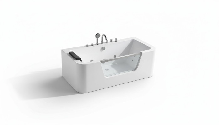 Vannas istabas luksusa atpūtas vannas komplekts 170x80 cm vannas istabas vanna