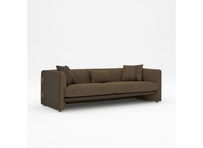 Dzīvojamā istaba Dīvāns Trīsvietīgs Polstermöbel Couch Moderns dizains Polster Textil
