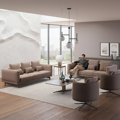 Sofas ģarnitūra Big Set dzīvojamajā istabā dīvāns Dīvāngarnitūra Dizaina galdiņš Jaunums