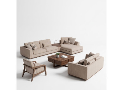 Luksusa dīvāngarnitūra stūra dīvāns L-formas divvietīgs dīvāns luksusa krēsls mēbeles ar apšuvumu