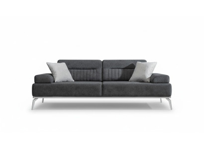 Peleka dzīvojamā istaba 3-vietīga auduma sofa Moderns luksuzs dizains Tekstils materiāls