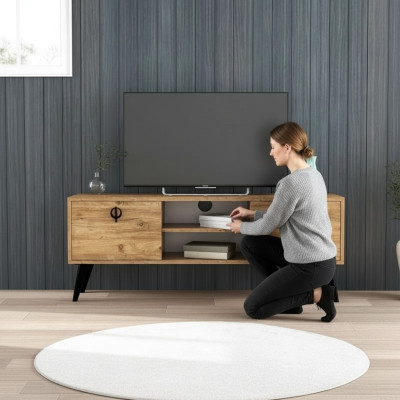 Braun dzīvojamā istaba TV zema galds skapī Moderns dizains Taisnstūra forma