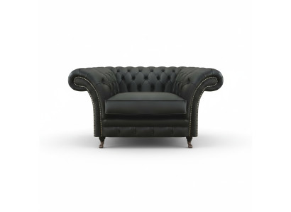 Moderns Chesterfield krēsls dzīvojamajā istabā Apģērbi audumi Polsteritz