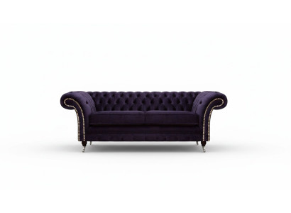 Chesterfield lillā divviešu dīvāns dīvāns dzīvojamā istaba Jauni tekstila dīvāni Jauni