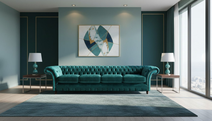 Jaunā dizaina Polstermöbel Chesterfield dzīvojamā istaba četrus cilvēkus guļamais dīvāns sofa