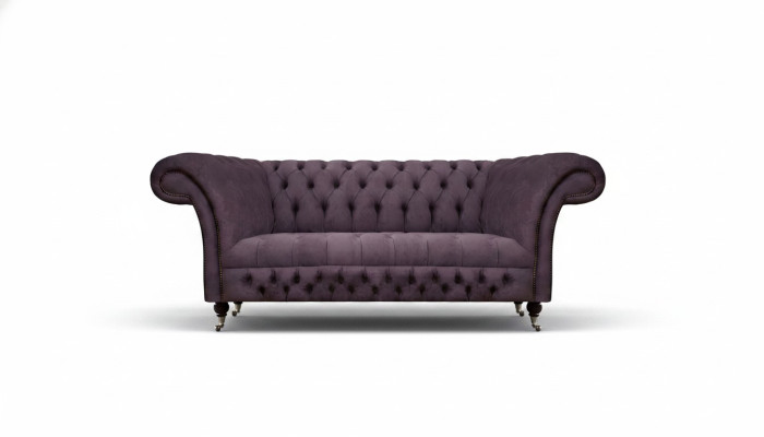 Chesterfield dīvāns divvietīgs dzīvojamajā istabā Dīvāns Luksusa apdare audums Tekstils