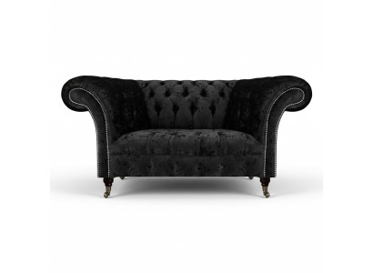 Chesterfield divvietīgā gulta dīvāns dzīvojamā istaba audumu polsterēts sēdekļa mēbeles