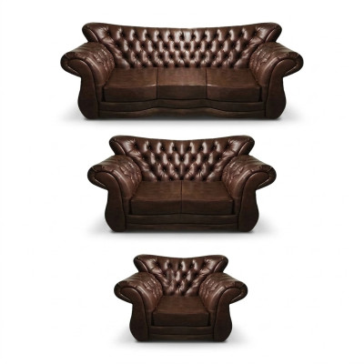 Mēbeļu Lux Polstermöbel Sofas Set Leder Sessel Wohnzimmer Couch