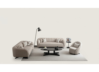 3-vietīgs dīvāns komplekts Modern Luxury Design Dīvāni Krēsli Jauns