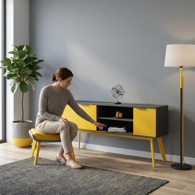 Dokumentu skapis Biroja skapis Biroja mēbele Skapis Sideboard