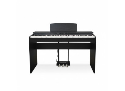 Digitālais pianīns mājai 137 cm Melns