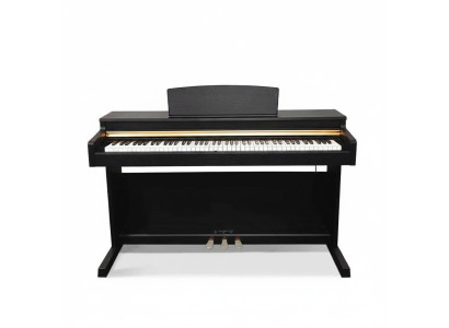 Digitālais klavieres mājai 137 cm Melns