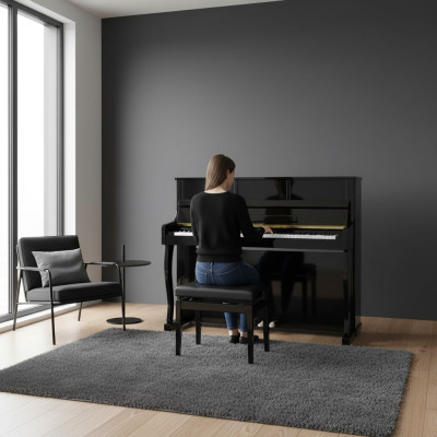 Digitālais klavieres mājas lietošanai 137cm Melns