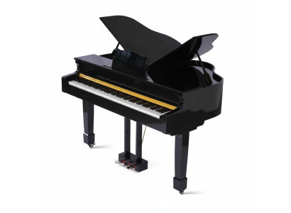 Spīdīgs melns pianīns