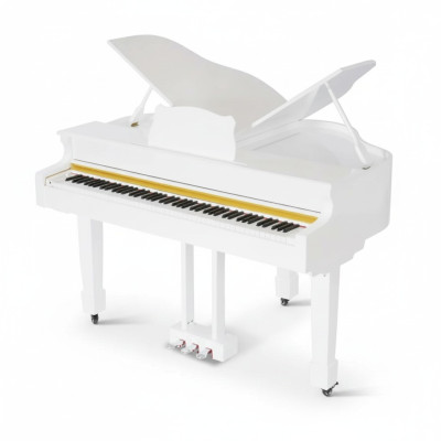 Baltais digitālais pianīns