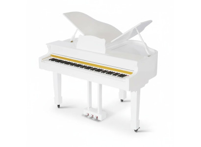 Baltais digitālais pianīns