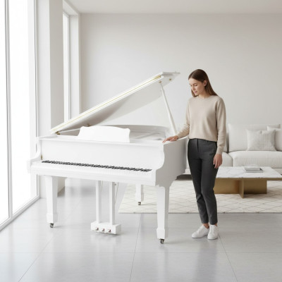 Spīdīgs melns pianīns