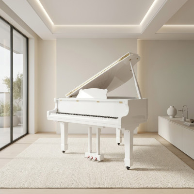 Spīdīgs melns pianīns