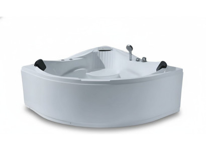 Whirlwanne Hydromassagewanne Whirlpool Blubberbad Spa-Bad Sprudelbad 150x150 cm