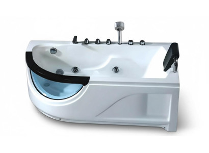 Whirlwanne Hydromassagewanne Whirlpool Blubberbad Spa-Bad Sprudelbad 170x80 cm