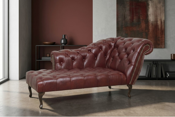 Chesterfield Liege Šezlongi Dīvāns Dīvānu Ādas dīvāns Audums ar kristāliem JAUNS