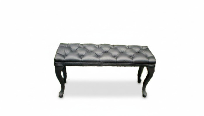 Chesterfield Hocker Palīgpaliks Ottomane Dīvāns Āda Audums Tekstils Palīg.