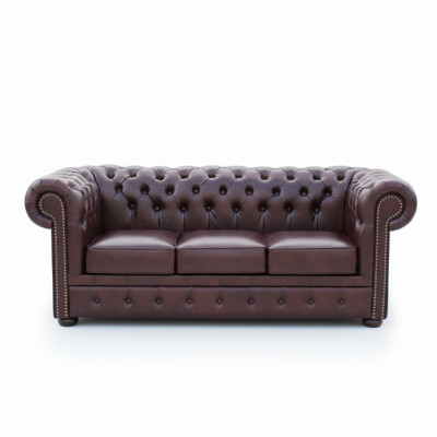 Sofa "Chesterfield" ar 3 sēdvietām, klasic pārklāšanu komplekts jaunu.