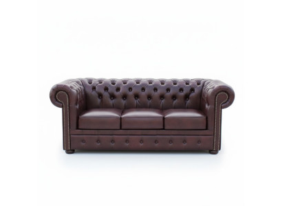 Sofa "Chesterfield" ar 3 sēdvietām, klasic pārklāšanu komplekts jaunu.