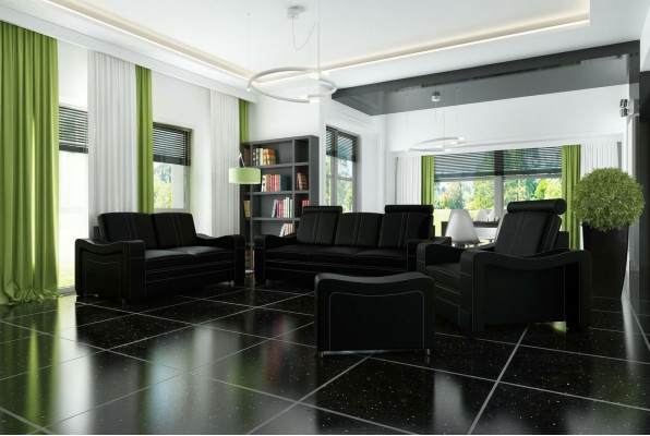 LEDERSOFA DIZAINA SOFA SOFAS GARNITŪRAS 3+2+1 SOFA DĪVĀNS GARNITŪRA APDZĪVOJAMĀ ISTABA