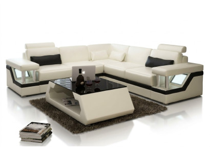 Stūra dīvāns dzīvojamo telpu XXL Big Couch Polster Garnitur Eck Couchen U Form Sofas