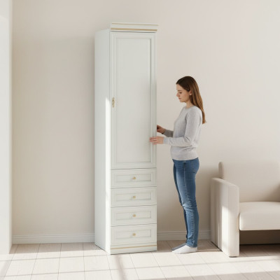 Elementa modelis V1D-08 LP priekš ietilpīgas skapja Garderobe Itālijas mēbeles