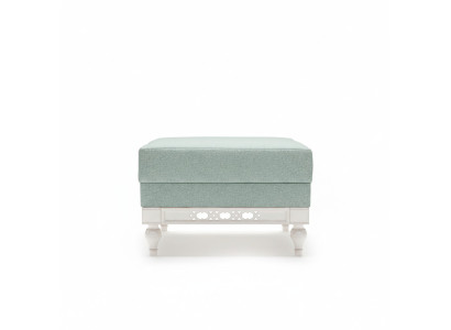 Klasiskais atspēriens Retro Rustical Footrest Ottoman Bench Bank New Flp3a