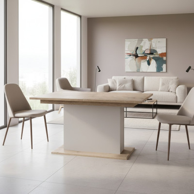 Liela galds ēdamgalds koka galds konferenču galds pagarināms 200cm modelis CM-S1
