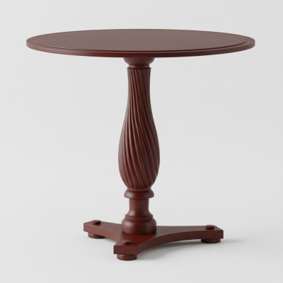 Eķe koka koka galds Klasiski galdi Galds Ēdamgalds Galda Rundtisch Royal - modelis ZB-3