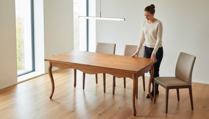 Koka galds Koks Rokdarbs Klasiski galdi Galds Ēdamgalds - modelis PR-2