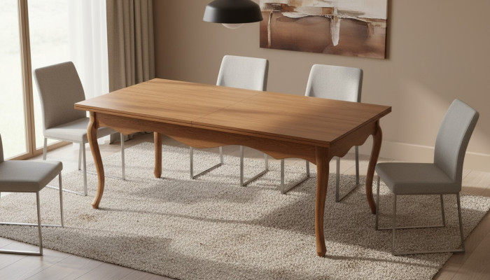Koka galds Koks Rokdarbs Klasiski galdi Galds Ēdamgalds - modelis PR-2