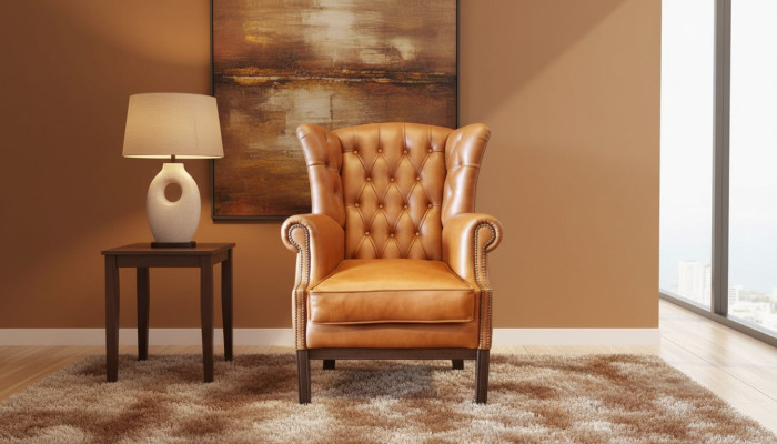 Chesterfield auskaru krēsla krēsls polster televizora biroja dīvāns 100% īsts āda