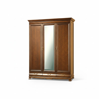 Klasiskie skapji Skapis Skapjis Drēbju skapis Koka skapis - modelis N-3D