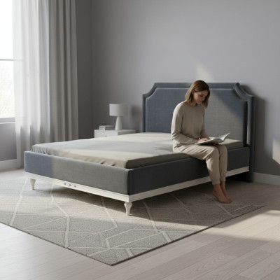 Klasisks gulta gultas divguļamā gulta koka gulta lauku stila - Modelis FL-B1