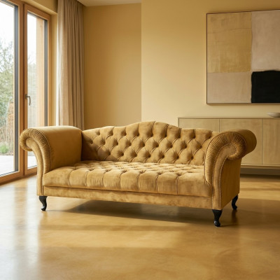 Šiksiena Sofa 3 VIETAS Apdares Dizainera Dīvāns Dīvāni Garnitūra SL Sofa 44